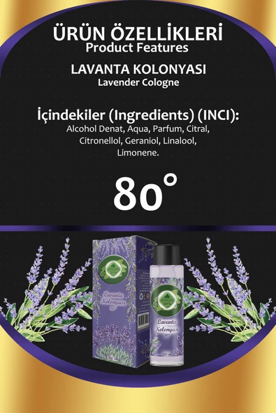 Lavanta Kolonyası 250 ML - Resim 2