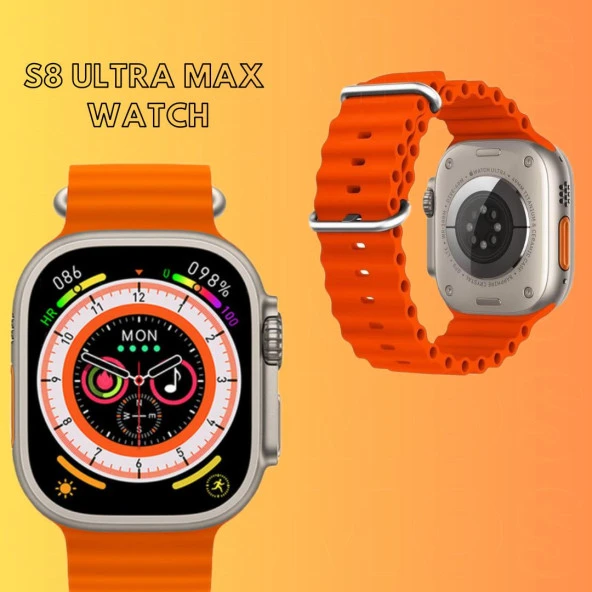 S8 Ultra Max Akıllı Saat - Resim 3