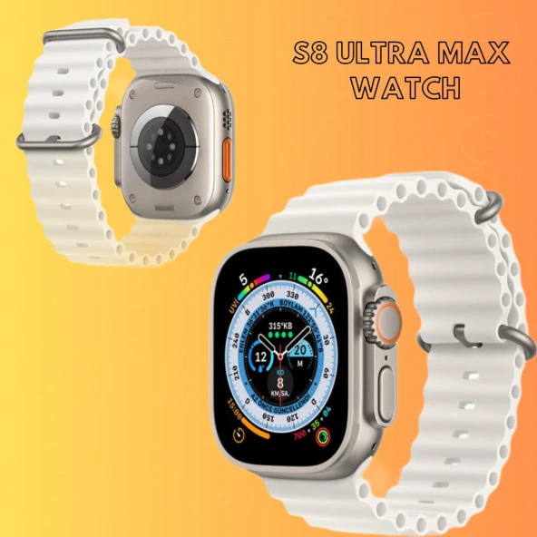 S8 Ultra Max Akıllı Saat - Resim 4