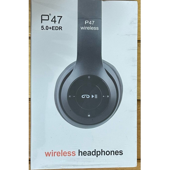P47 WİRELESS KABLOSUZ KULAKLIK ürün görseli 1