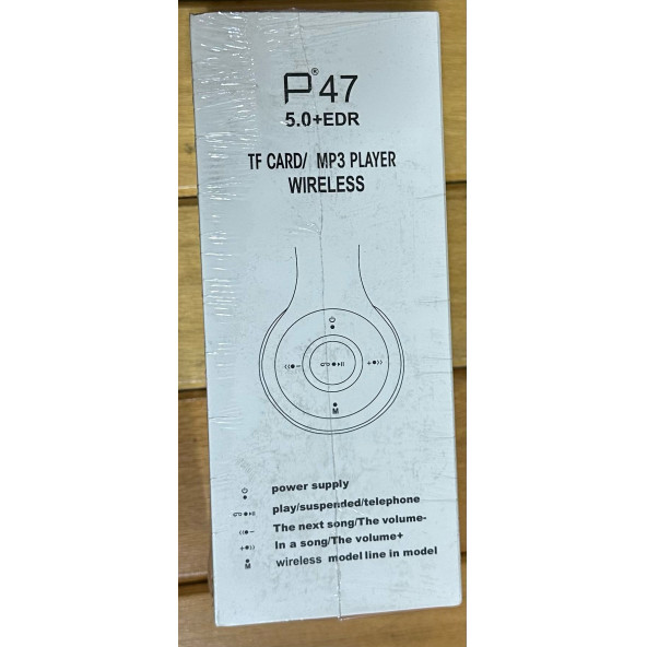 P47 WİRELESS KABLOSUZ KULAKLIK - Resim 4