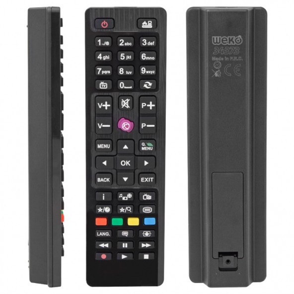 Vestel-Seg-Regal Lcd Led Tv Kumandası Rc4849 Rm-L260 Weko34373 ürün görseli 1