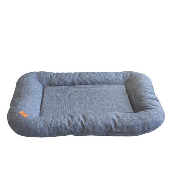 Lepus Air Cushion İç Mekan Kedi Köpek Yatağı Lacivert L-(66x102x10)cm ürün görseli 1