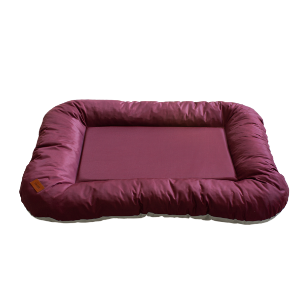 Lepus Aria Basic Kedi ve Köpek Minderi Bordo M-(60x85x13)cm ürün görseli 1