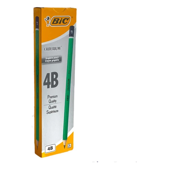 Bic Criterium 550 4 B Resim Kalemi - 12 Li Kutu ürün görseli 1