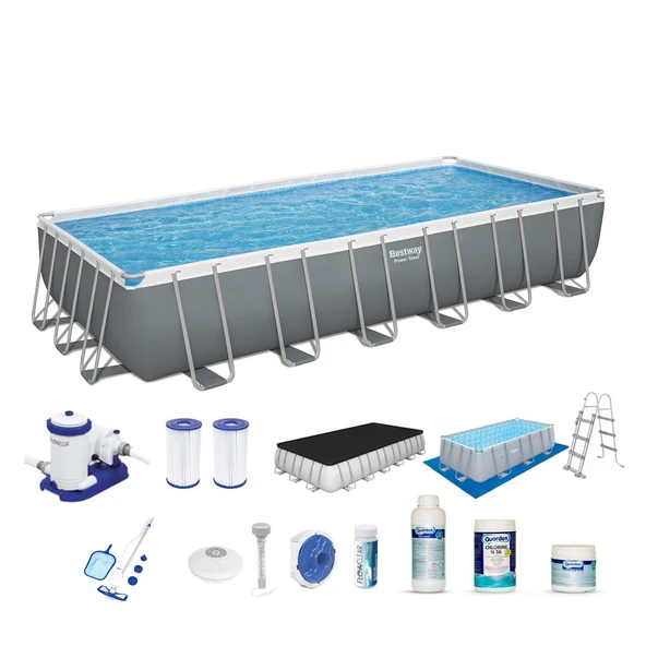Prefabrik Havuz Seti 732 cm x 366 cm Bw 437 ürün görseli 1