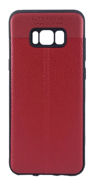FitCase Samsung S8 Plus (G955) Auto Focus Silikon Arka Kapak Kırmızı ürün görseli 1