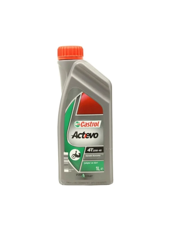 CASTROL Actevo 4t 20/40 1 Lt - Resim 2