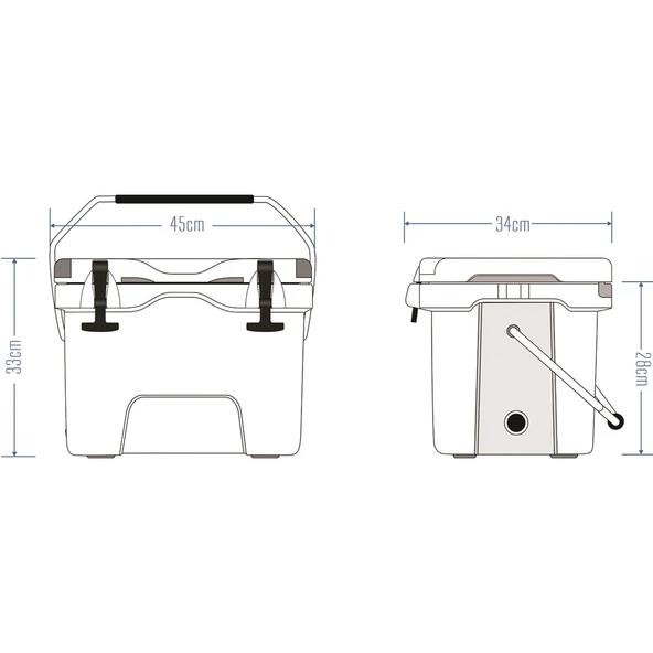 Icepeak Aden Buzluk 15 Litre - Resim 4