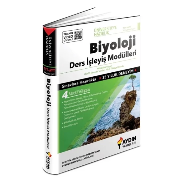 Üniversiteye Hazırlık TYT-AYT Biyoloji Ders İşleyiş Modülleri ürün görseli 1