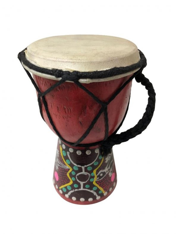 ETNİK EL YAPIMI DARBUKA 15CM - Resim 2