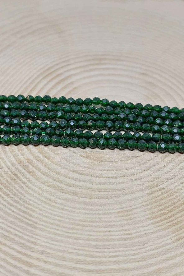 Yıldız Taşı Yeşil Dizi 2,5mm ürün görseli 1