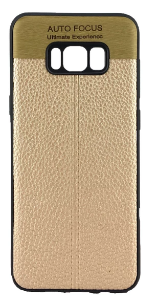 FitCase Samsung S8 Plus (G955) Auto Focus Silikon Arka Kapak Gold ürün görseli 1