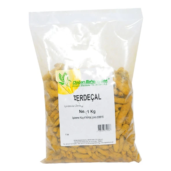 Doğan Zerdeçal Kökü Doğal Tane 1000 Gr Paket - Resim 4