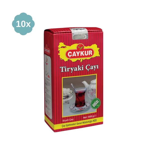 Çaykur Tiryaki Çay 1 Kg X 6 Adet ürün görseli 1