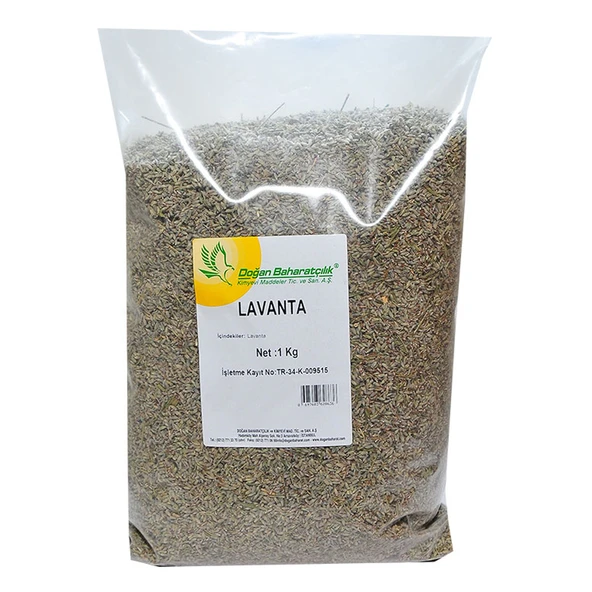 Doğan Lavanta Çiçeği Doğal 1000 Gr Paket ürün görseli 1