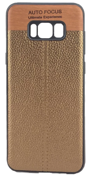 FitCase Samsung S8 Plus (G955) Auto Focus Silikon Arka Kapak Kahverengi ürün görseli 1