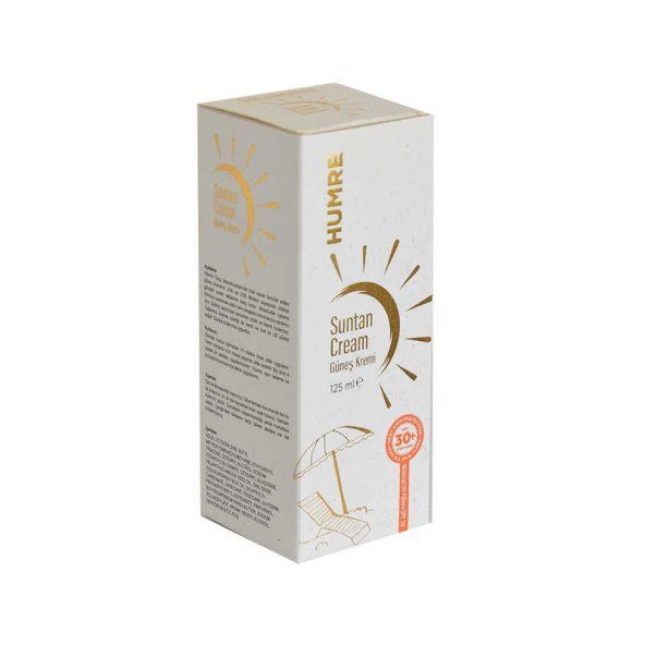 Güneş Kremi SPF 30+ UVA+UVB Suntan Cream 125 ML ürün görseli 1