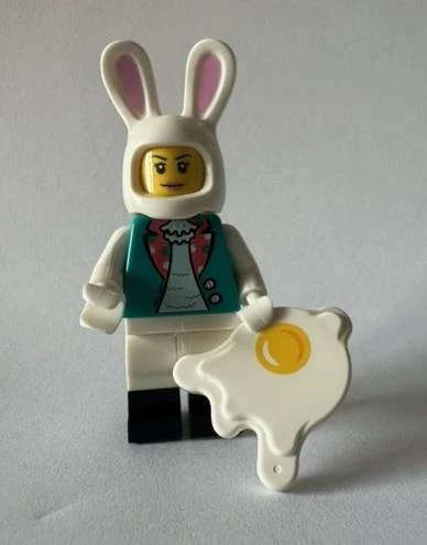 Orjinal Lego Minifigür Bunny Ears Eggtastic Outfit ürün görseli 1