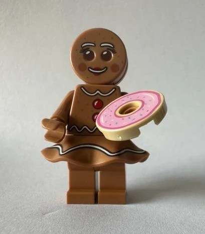 Orjinal Lego Minifigür Gingerbread Woman ürün görseli 1