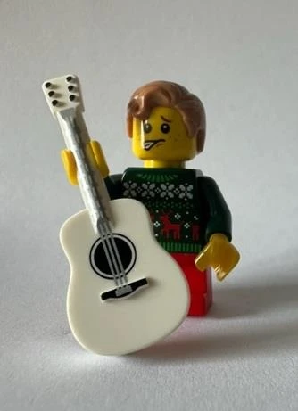 Orjinal Lego Minifigür Boy with Guitar ürün görseli 1