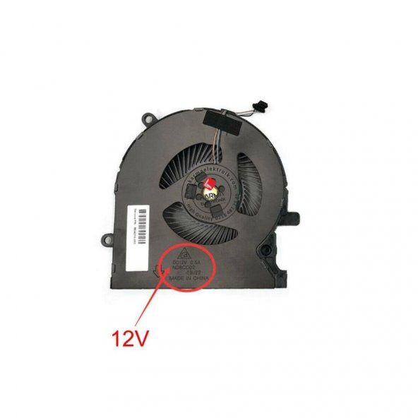 Hp Omen 15-EK1016NT 4J0U7EA Notebook CPU Fan / Ver.3 (Sağ - 12V) ürün görseli 1