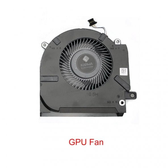 Hp Omen 15-EN1005NT 39C44EA Notebook GPU Fan / Ver.2 (Sol - 5V) - Resim 2