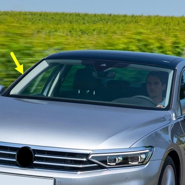 VW Passat B8.5 2020-2023 Ön Cam Sağ Su Tutma Oluk Çıtası 3G0854328B ürün görseli 1