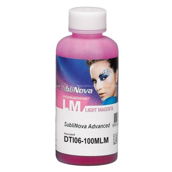 Süblimasyon inktec Açık Kırmızı Mürekkep Sublinova Epson 100ml DTI06-100MLM ürün görseli 1
