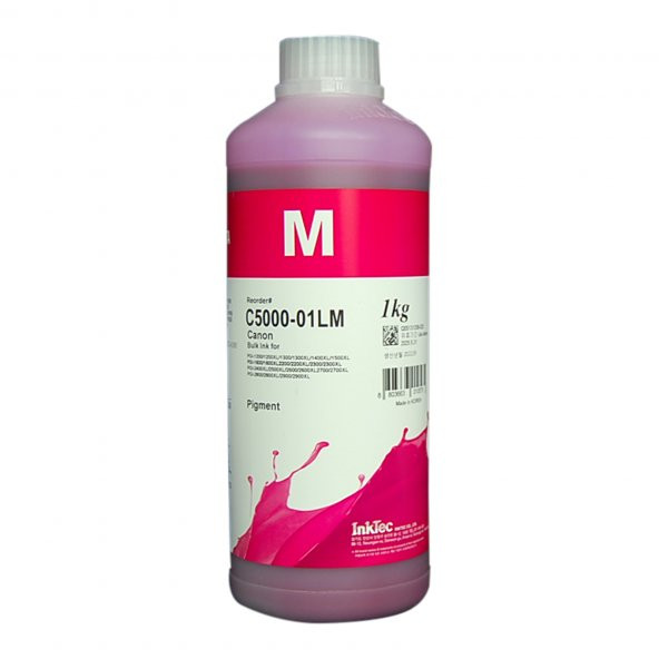 InkTec Kırmızı Pigment Mürekkep Canon Maxify Uyumlu - 1 Litre ürün görseli 1