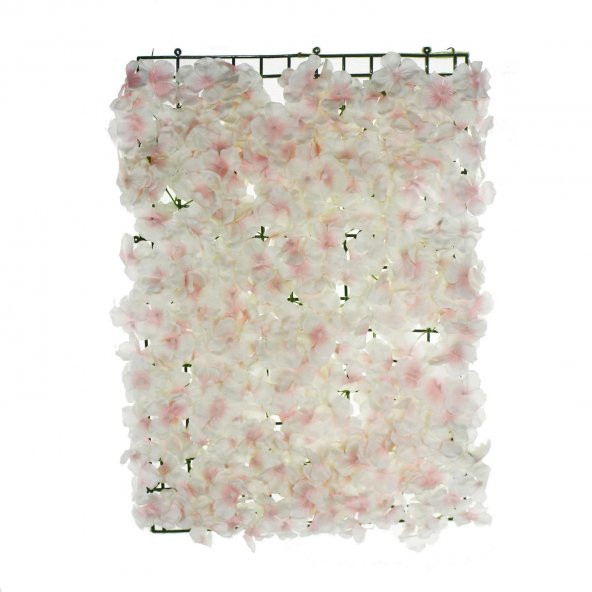 40x60cm Çiçek Panosu Panel (0,24m2) Ortanca Çiçekli - Resim 5