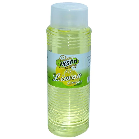 Nesrin Limon Kolonyası Zitrone 80 Derece 500 ML Pet Şişe ürün görseli 1