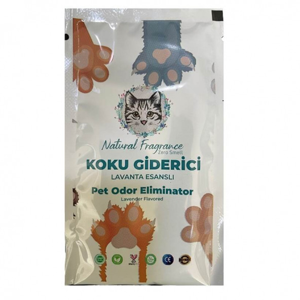 Natural Fragrance Kedi Kumu Koku Giderici Lavantalı 25gr ürün görseli 1