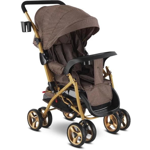 Babyhope Bh-617 Çift Yönlü Bebek Arabası ürün görseli 1