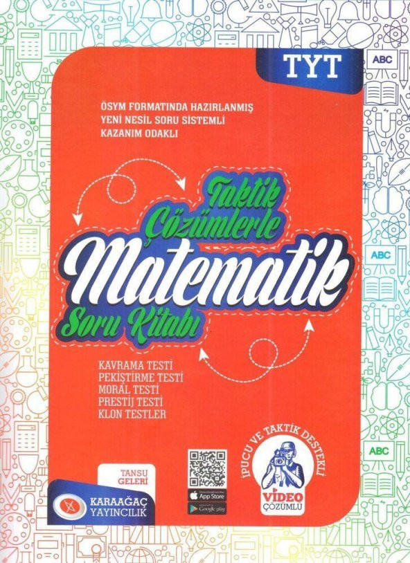 TYT Matematik Taktik Çözümlerle Soru Kitabı Karaağaç Yayınları ürün görseli 1