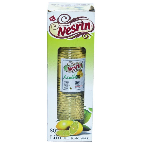 Nesrin Kutulu Limon Kolonyası 400ML 80 Derece Pet Şişe ürün görseli 1