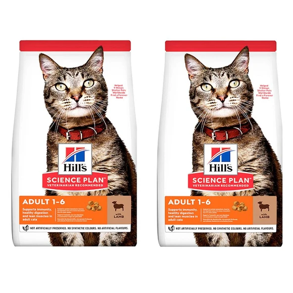 Hills Science Plan Kuzu Etli Kedi Maması 1,5 Kg 2 Adet ürün görseli 1