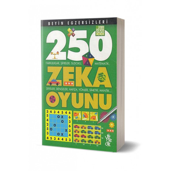 Beyin Egzersizleri-2 / 250 Zeka Oyunu ürün görseli 1