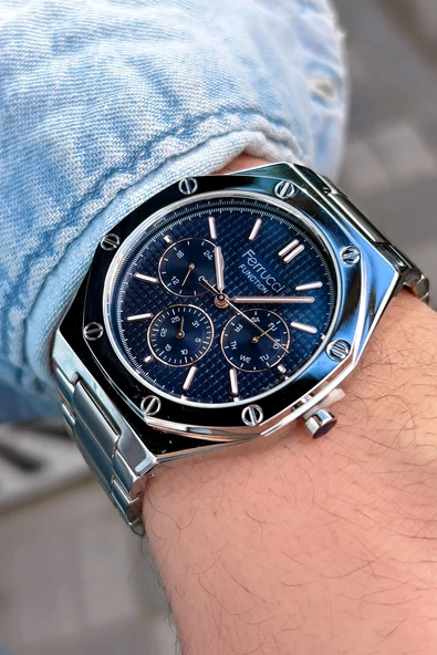 Ferrucci Function FCF.12715FM.03 Multi-Fonksiyon Erkek Kol Saati ürün görseli 1