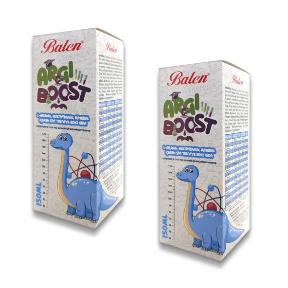 Balen Argı Boost Multivitamin Şurup 150 ml x 2 Adet ürün görseli 1