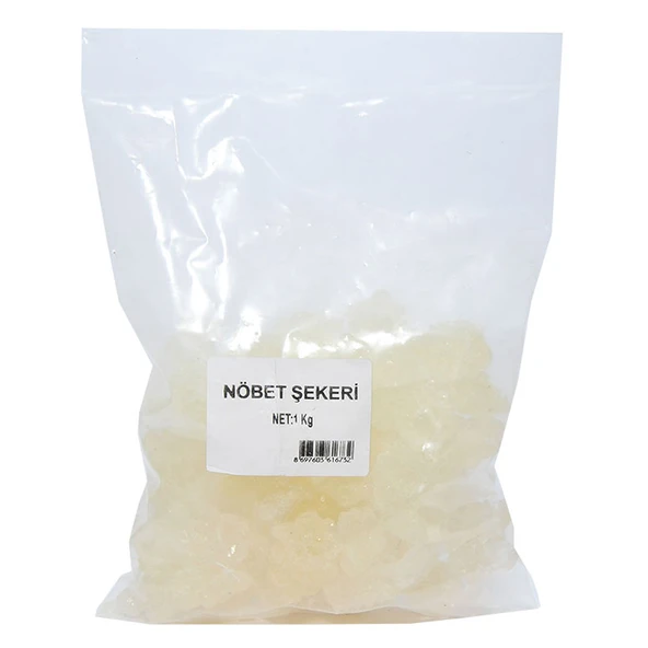 LokmanAVM Nöbet Şekeri Doğal 1000 Gr Paket ürün görseli 1