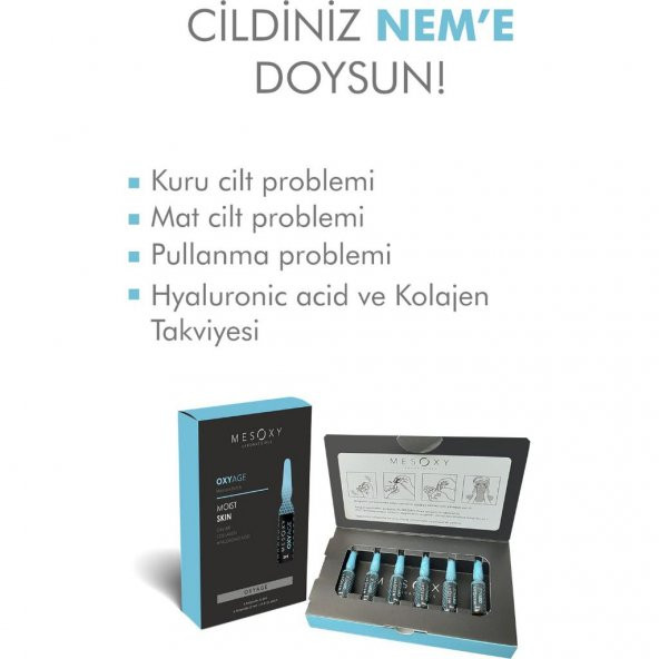 Mesoxy Oxyage 2 ml x 6 Ampül - Resim 3