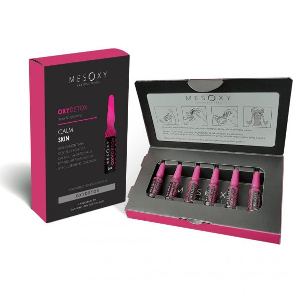 Mesoxy Oxydetox 2 ml x 6 Ampül ürün görseli 1