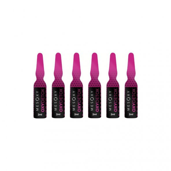 Mesoxy Oxydetox 2 ml x 6 Ampül - Resim 3