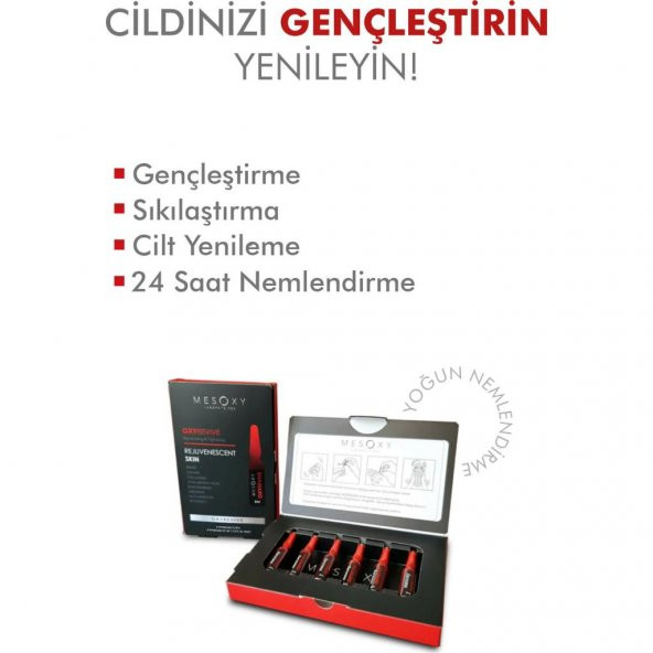 Mesoxy Oxyrevive 2 ml x 6 Ampül - Resim 3