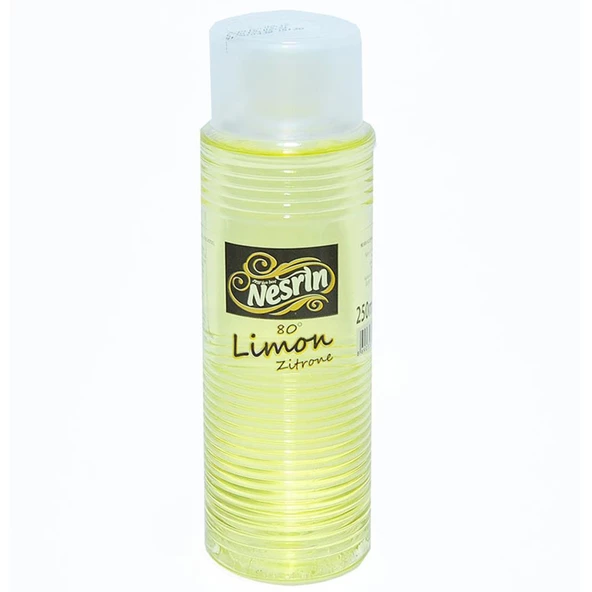Nesrin Limon Kolonyası 250ML 80 Derece Pet Şişe ürün görseli 1