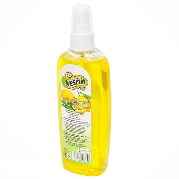 Nesrin Limon Kolonyası 160ML Sprey 80 Derece Pet Şişe ürün görseli 1