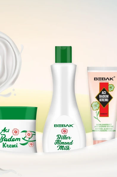 Bebak Acı Badem Sütü 215 ml 3 Adet - Resim 5