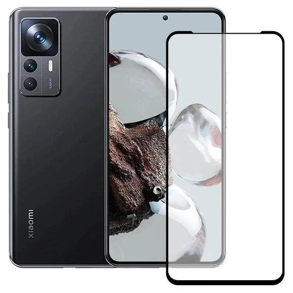 Bufalo Xiaomi 12T / 12T Pro Temperli 5D Cam Ekran Koruyucu ürün görseli 1