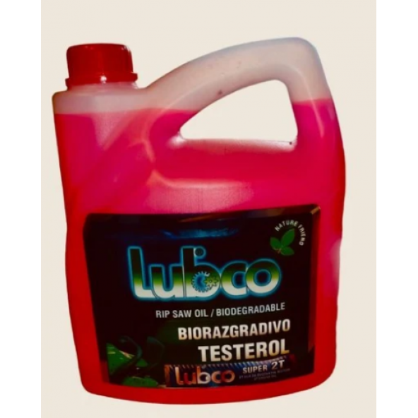 Lubco 2t 2 Zamanlı Kırmızı Benzine ve Testere Motoru Karışım Yağı 3 L. Ü.t. 2023 ürün görseli 1